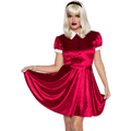 Spellbinding Witch Red Dress Adult Costume — Abracadabra NYC